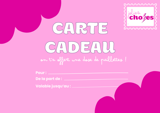 Carte cadeau