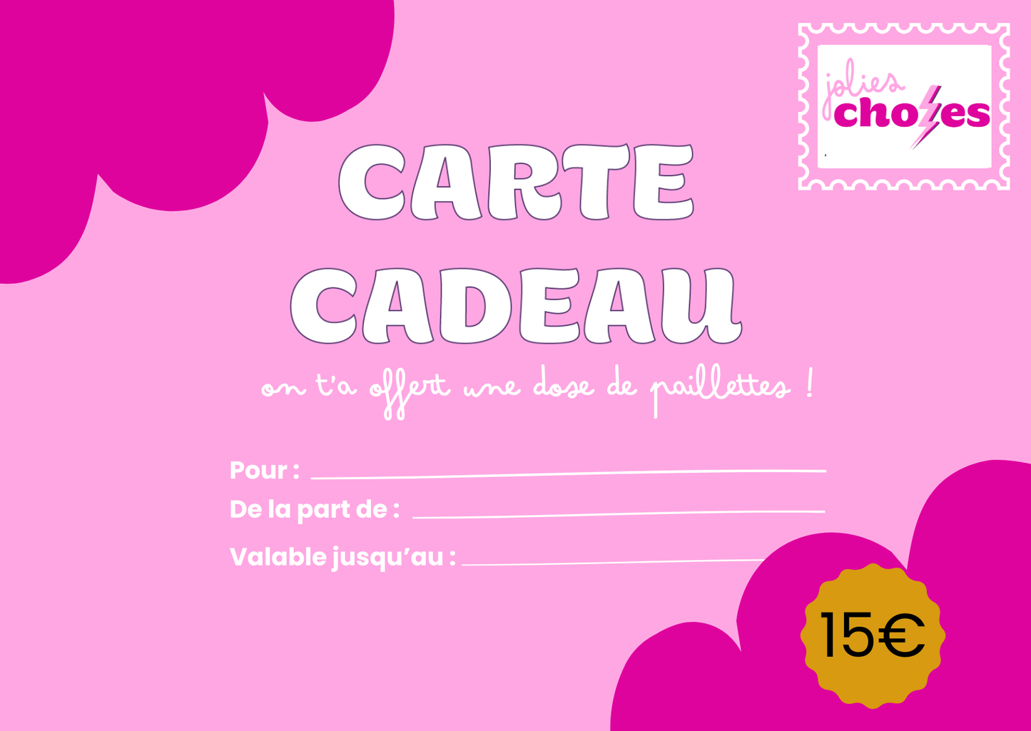 Carte cadeau