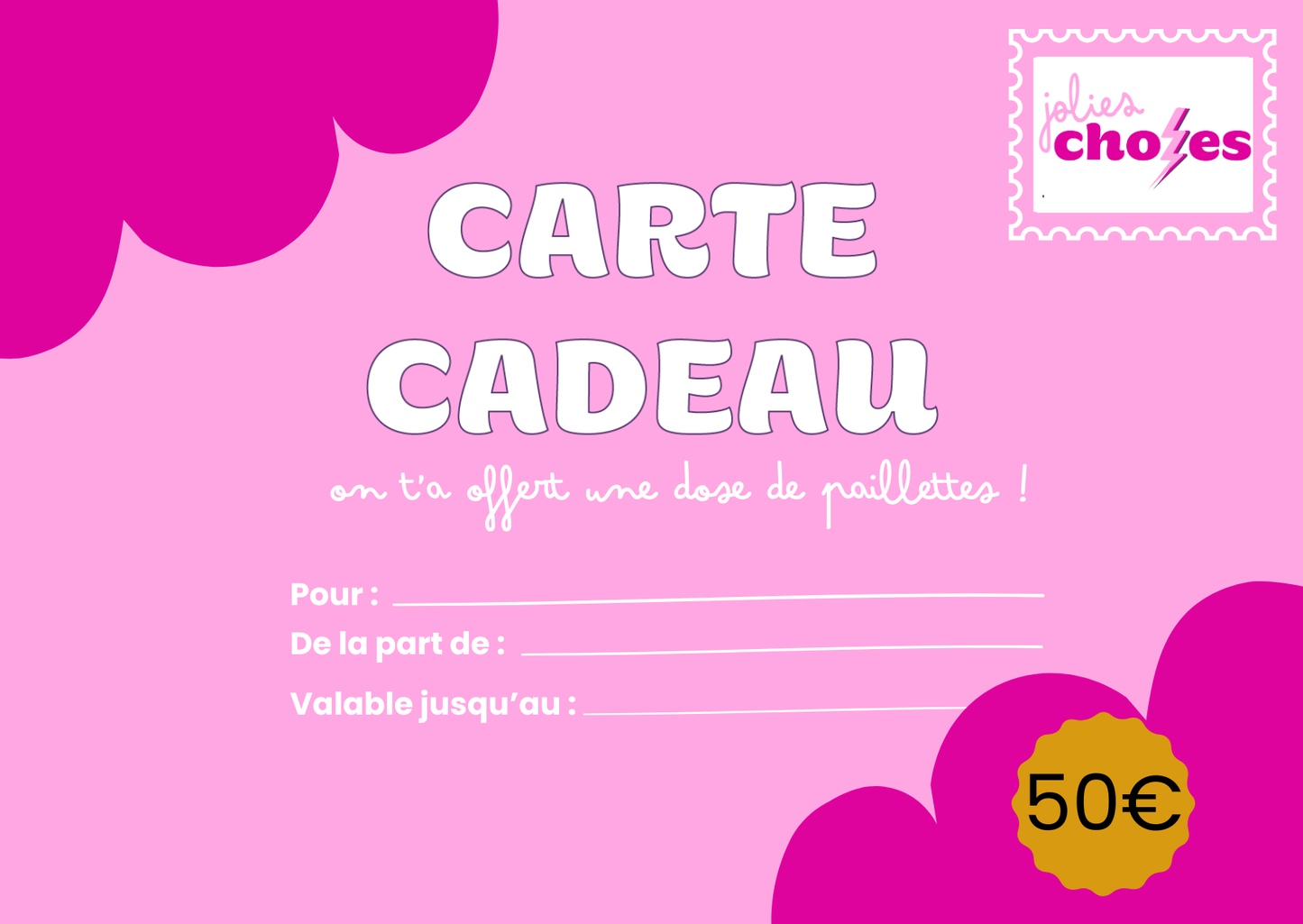 Carte cadeau