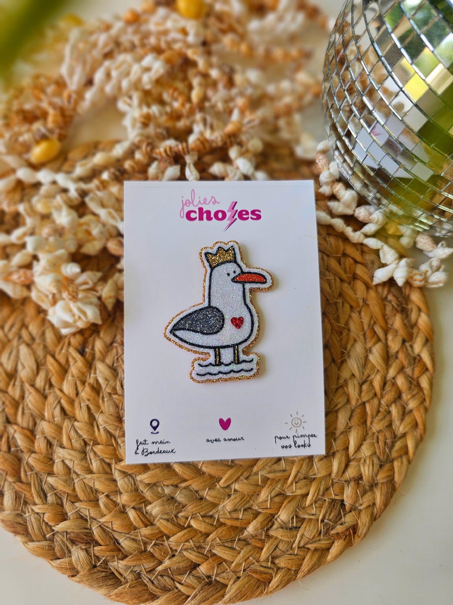 Pin's "Colette la mouette"