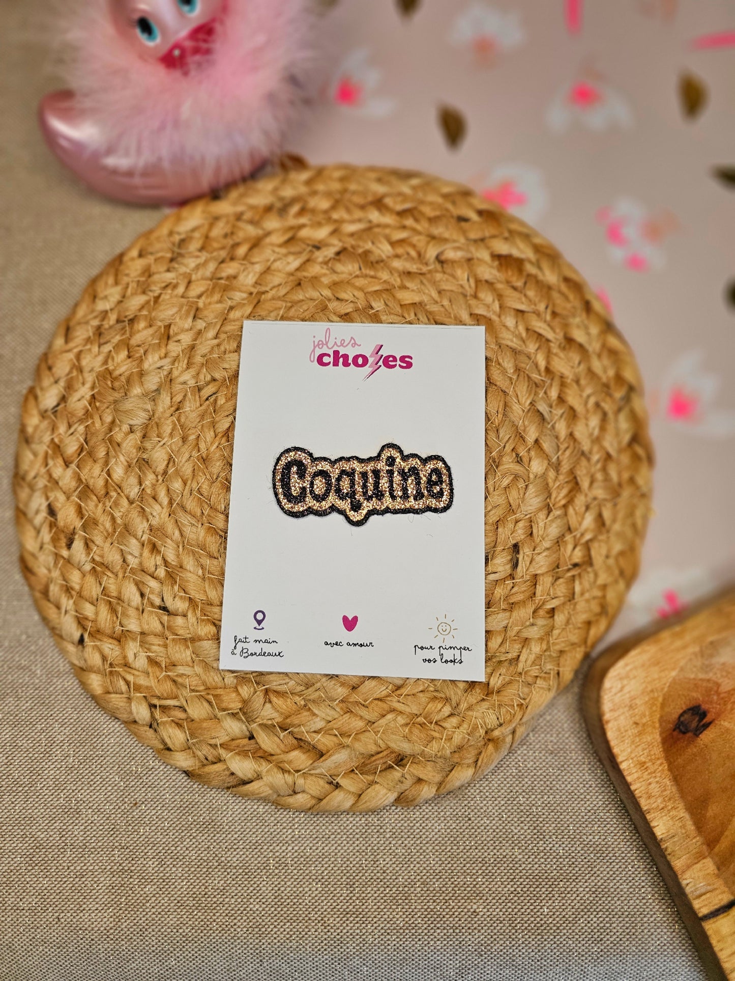 Pin's "Coquine"