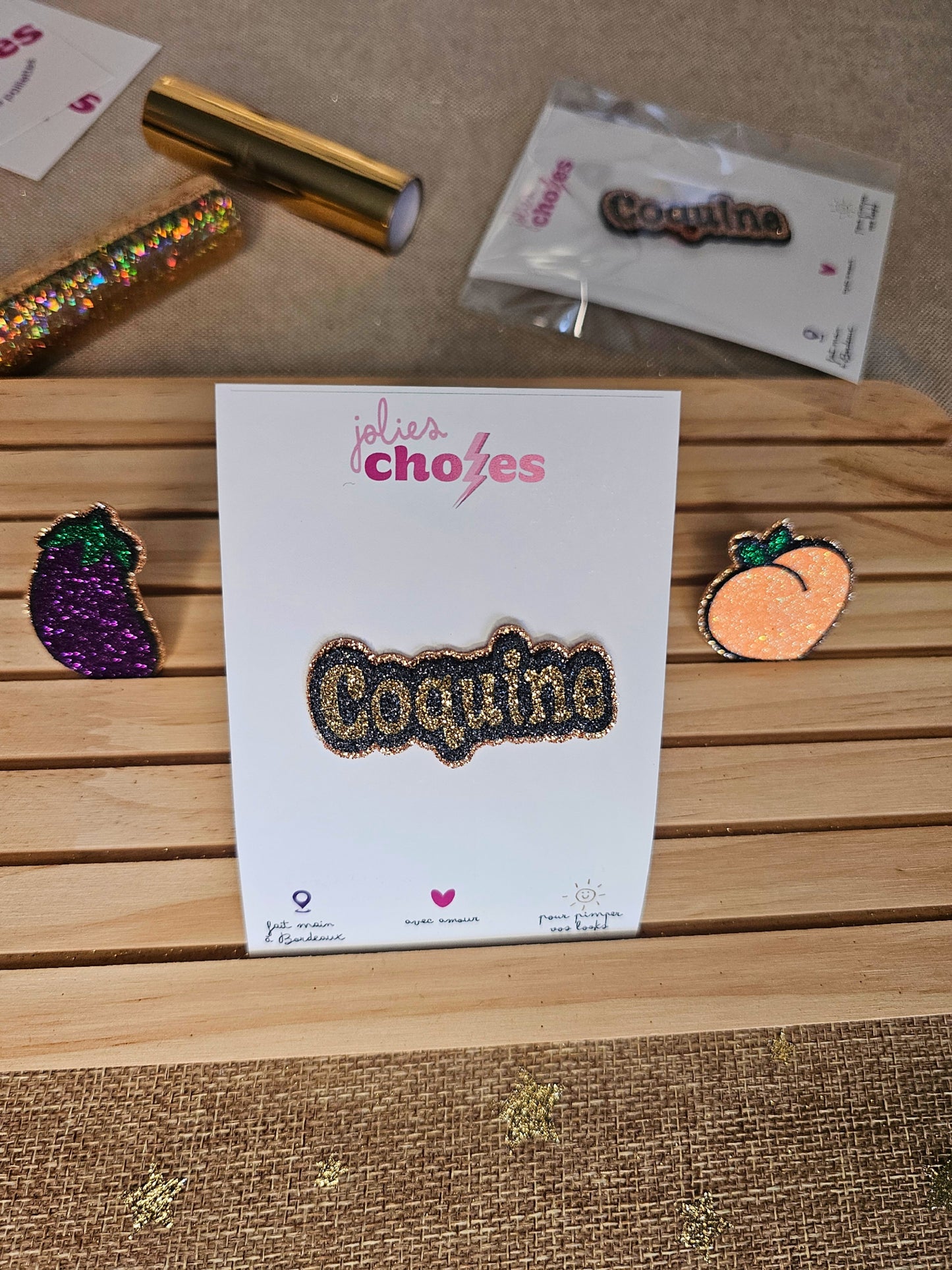 Pin's "Coquine"