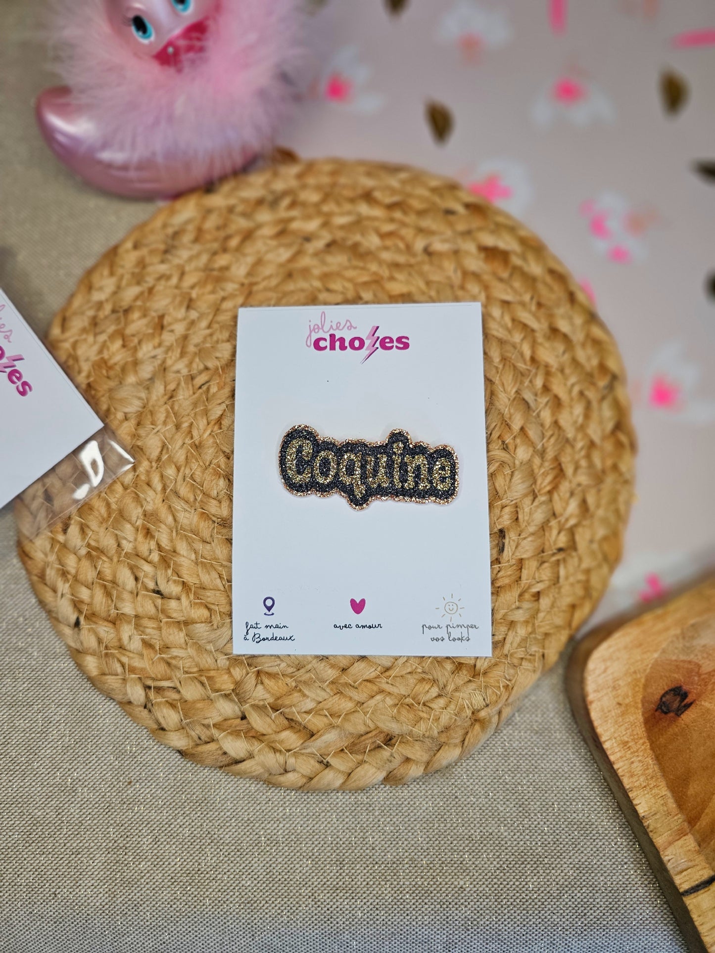 Pin's "Coquine"