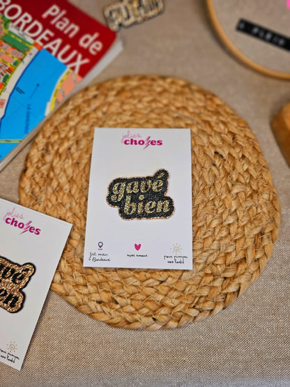 Pin's "Gavé bien"