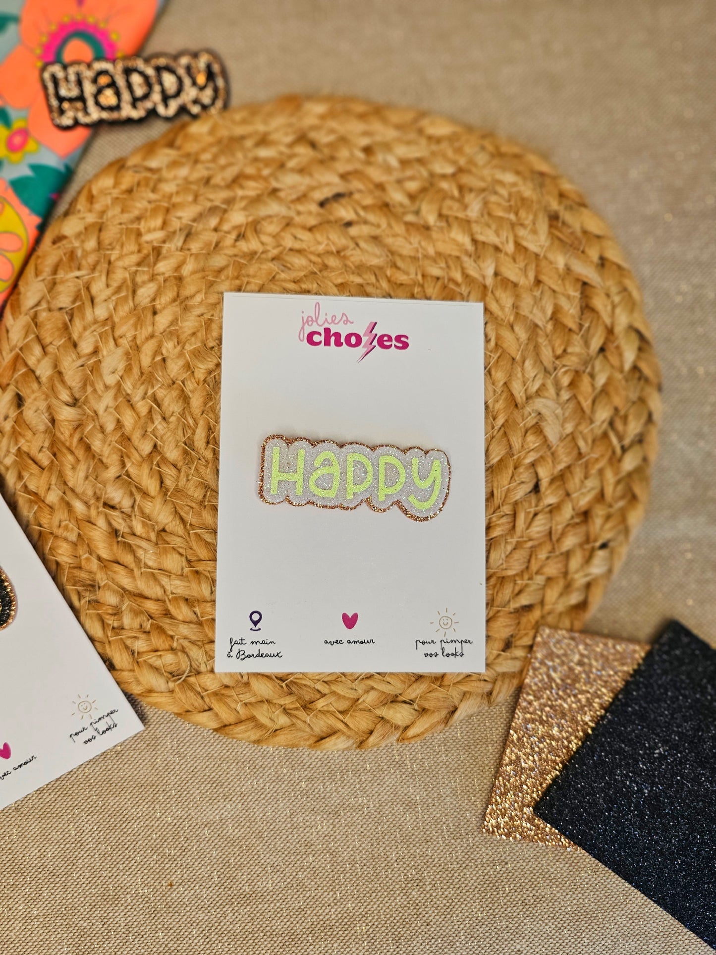 Pin's "Happy"