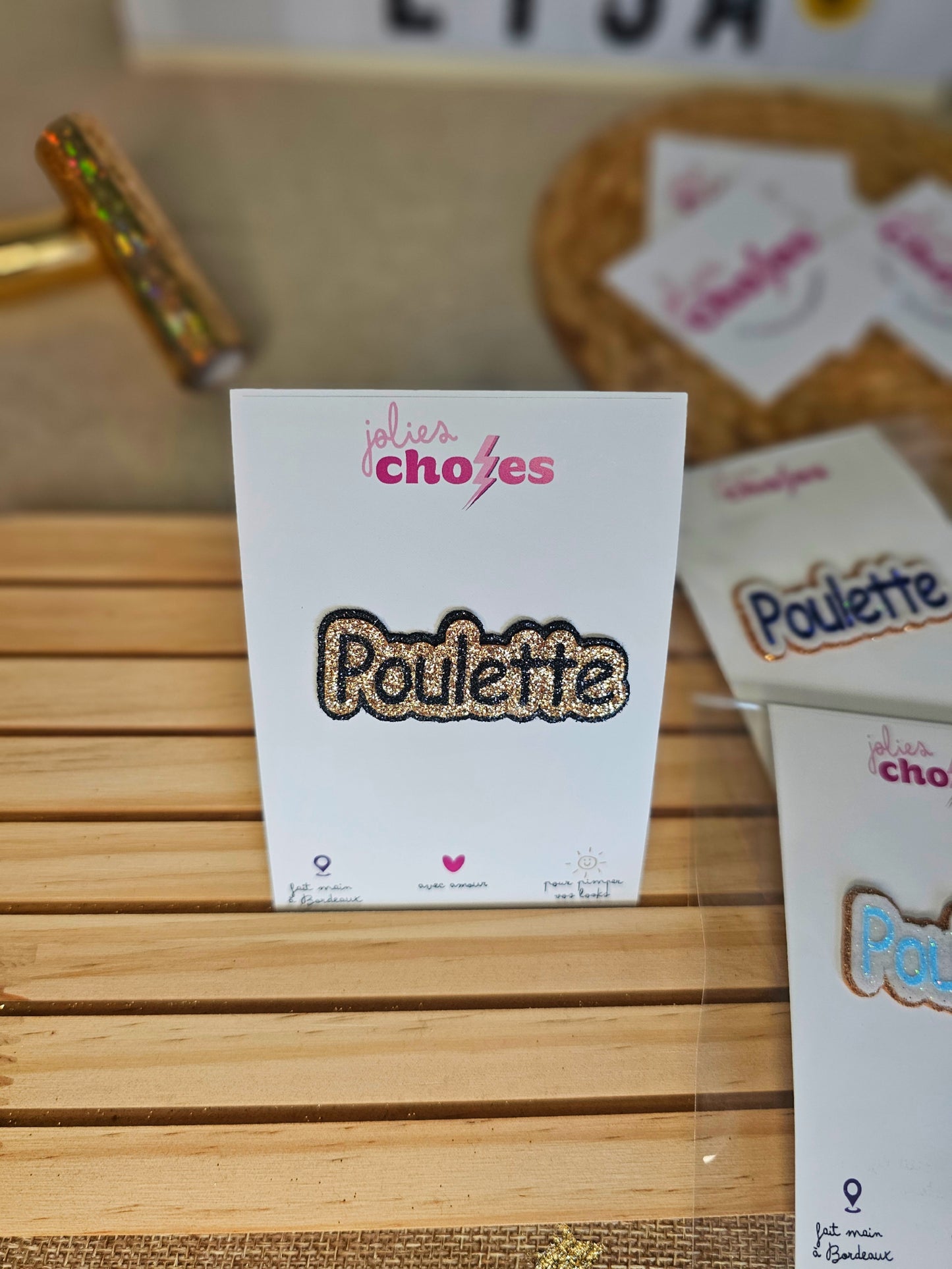 Pin's "Poulette"