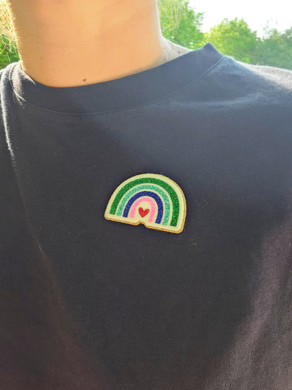 Pin's "Rainbow l'arc en ciel"