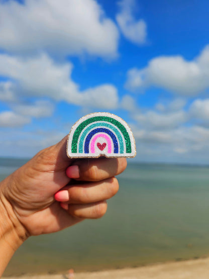 Pin's "Rainbow l'arc en ciel"