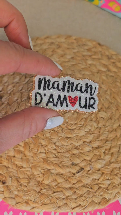 Pin's "Maman d"amour"
