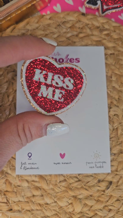 Pin's "kiss me"