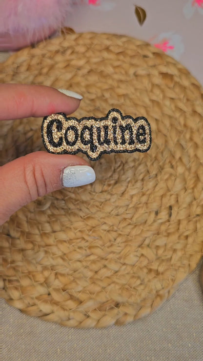 Pin's "Coquine"