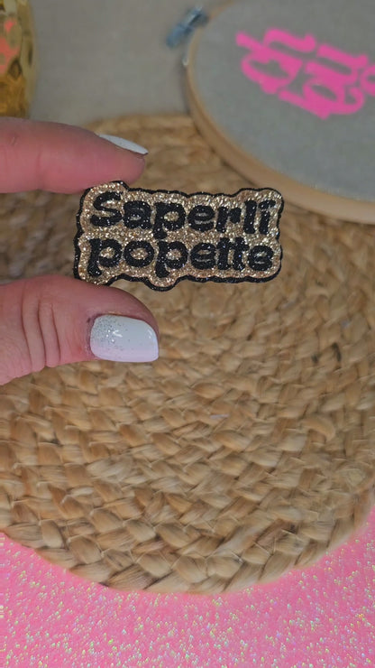 Pins "Saperlipopette"