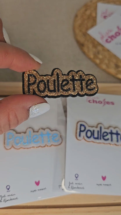 Pin's "Poulette"