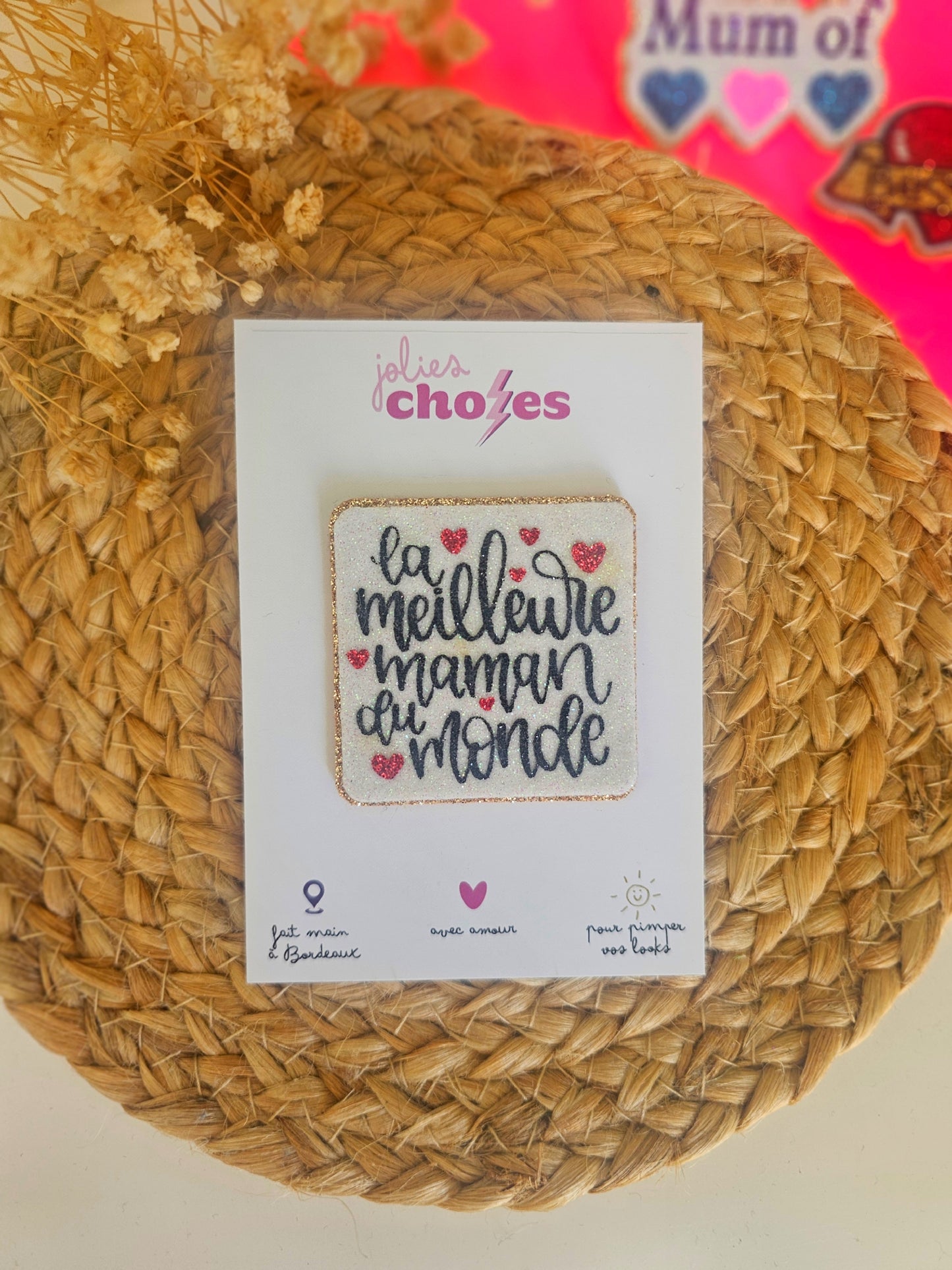 Pin's "La meilleure maman du monde"