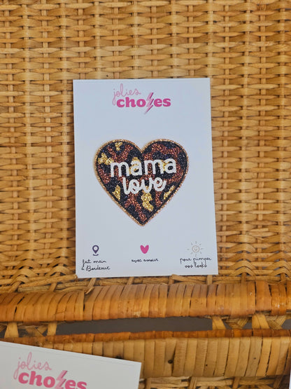 Pin's "Mama love" & "Maman chérie"