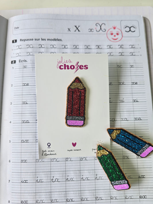 Pin's "Ben, le crayon"